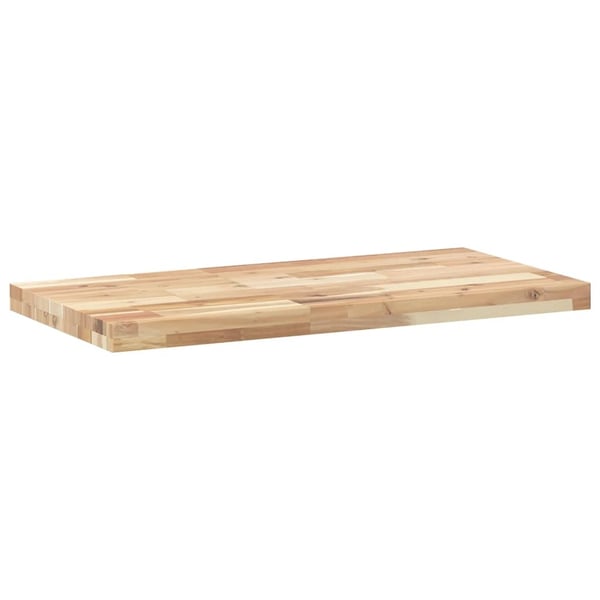 vidaXL Flytende hyller 3 stk 100x40x4 cm ubehandlet heltre akasie