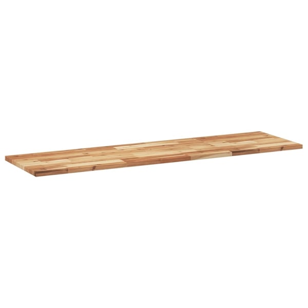 vidaXL Flytende hyller 2 stk 120x40x2 cm oljebehandlet heltre akasie