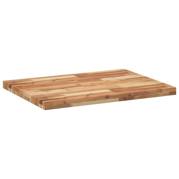 vidaXL Bordplate rektangulær 80x60x4 cm heltre akasie