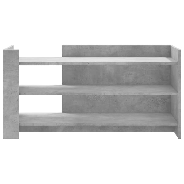 vidaXL Salongbord betonggrå 100x50x50 cm konstruert tre