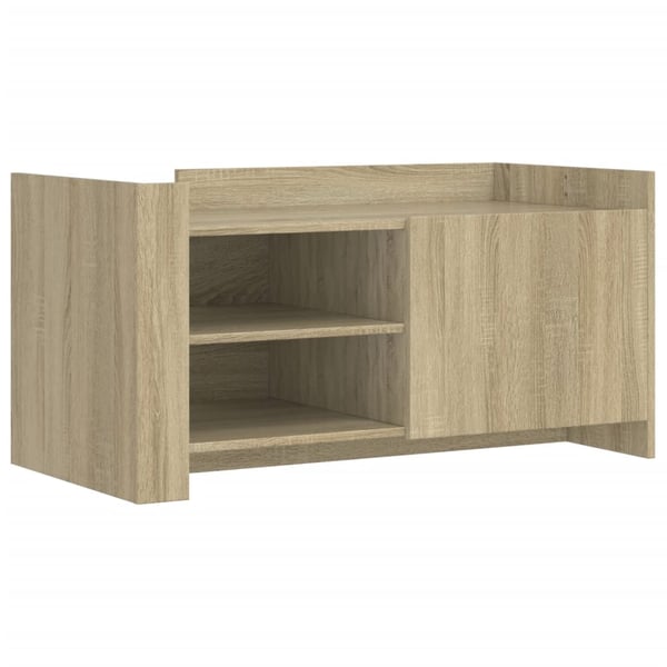 vidaXL Salongbord sonoma eik 100x50x50 cm konstruert tre