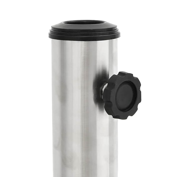 vidaXL Parasollfot for Ø32/38/48 mm stenger 25 kg rund