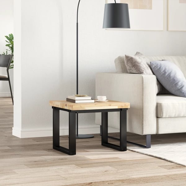 vidaXL Bordplate firkantet 50x50x4 cm heltre akasie