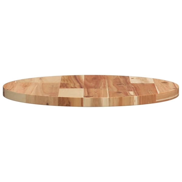 vidaXL Bordplate rund Ø40x2 cm heltre akasie