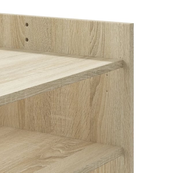 vidaXL Salongbord sonoma eik 100x50x50 cm konstruert tre
