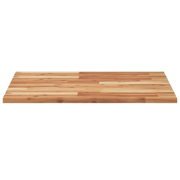 vidaXL Bordplate firkantet 70x70x2 cm heltre akasie