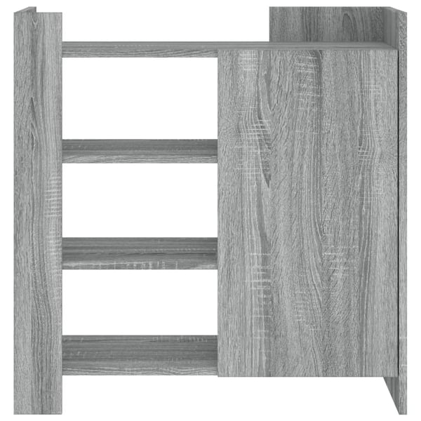 vidaXL Skjenk grå sonoma 73,5x35x75 cm konstruert tre