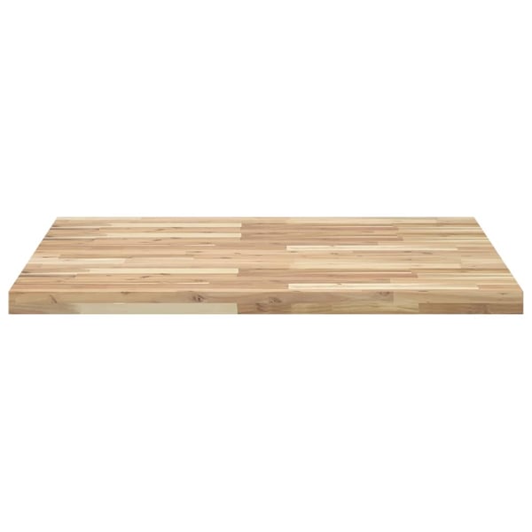 vidaXL Bordplate firkantet 90x90x4 cm heltre akasie