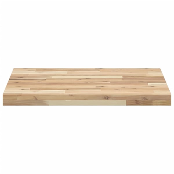 vidaXL Bordplate firkantet 60x60x4 cm heltre akasie