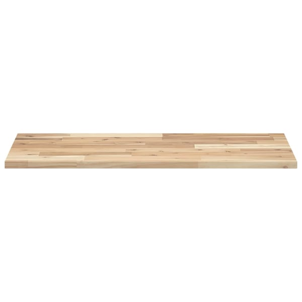 vidaXL Plate til baderomsskap ubehandlet 60x40x2 cm heltre akasie