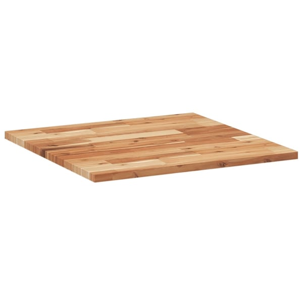 vidaXL Bordplate firkantet 60x60x2 cm heltre akasie