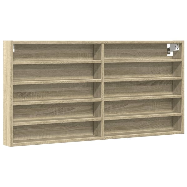 vidaXL Hyller sonoma eik 100x8,5x50 cm konstruert tre