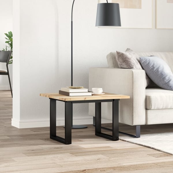 vidaXL Bordplate firkantet 60x60x2 cm heltre akasie