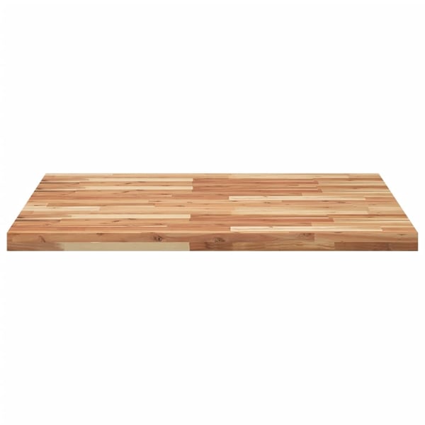 vidaXL Bordplate firkantet 90x90x4 cm heltre akasie