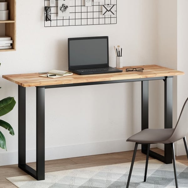 vidaXL Bordplate rektangulær 140x50x2 cm heltre akasie