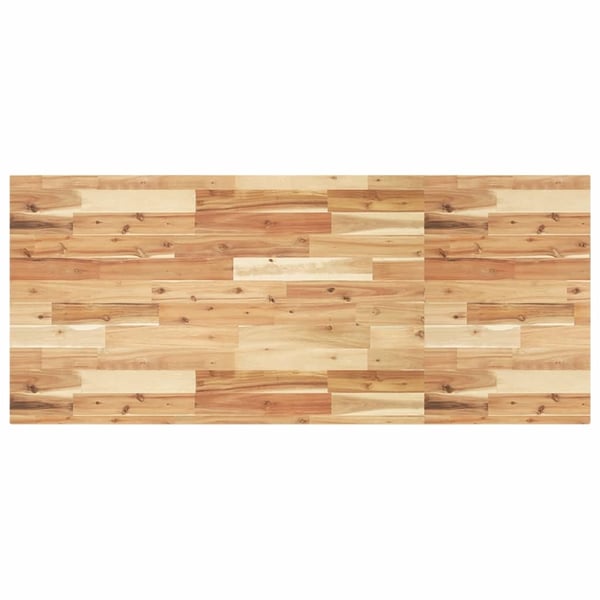 vidaXL Bordplate rektangulær 120x60x4 cm heltre akasie
