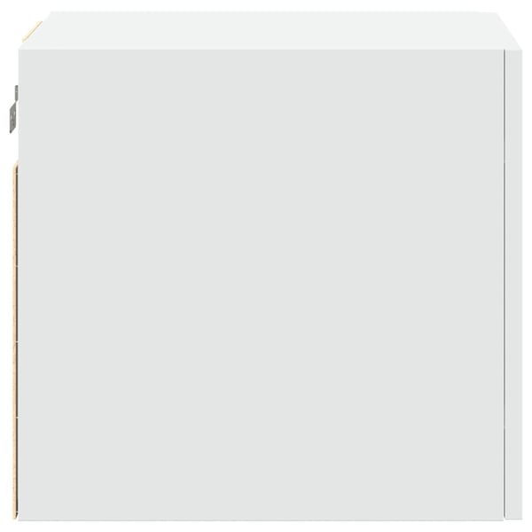 vidaXL Veggskap hvit 40x42,5x40 cm konstruert tre