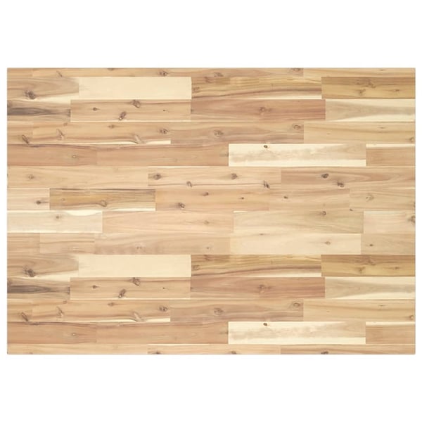 vidaXL Bordplate rektangulær 120x70x2 cm heltre akasie