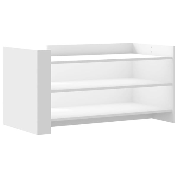 vidaXL Salongbord hvit 100x50x50 cm konstruert tre