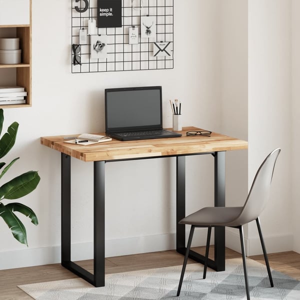 vidaXL Bordplate rektangulær 120x70x4 cm heltre akasie