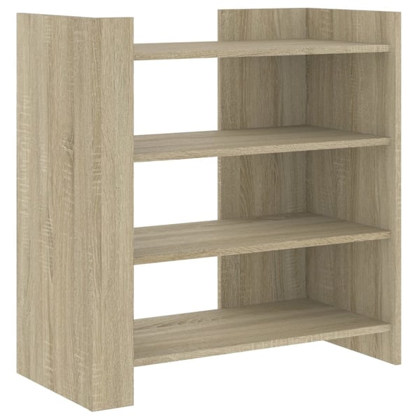 vidaXL Skjenk sonoma eik 73,5x35x75 cm konstruert tre