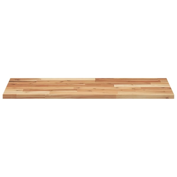 vidaXL Plate til baderomsskap med finish 120x40x2 cm heltre akasie