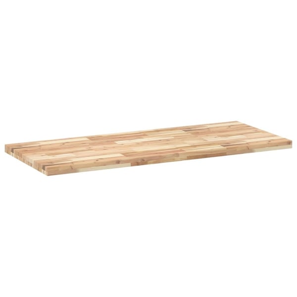 vidaXL skrivebordsplade 140x60x4 cm ubehandlet massivt akacietræ