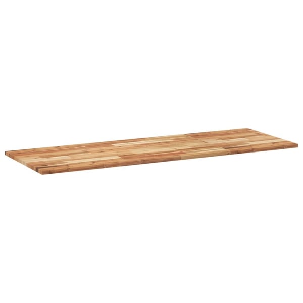 vidaXL Plate til baderomsskap med finish 120x50x2 cm heltre akasie