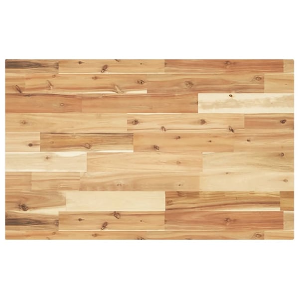 vidaXL Bordplate ubehandlet 160x50x4 cm heltre akasie
