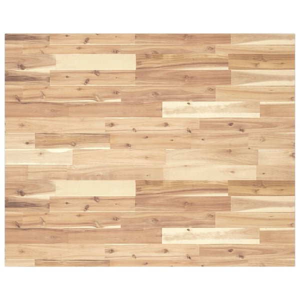 vidaXL skrivebordsplade 100x80x2 cm ubehandlet massivt akacietræ