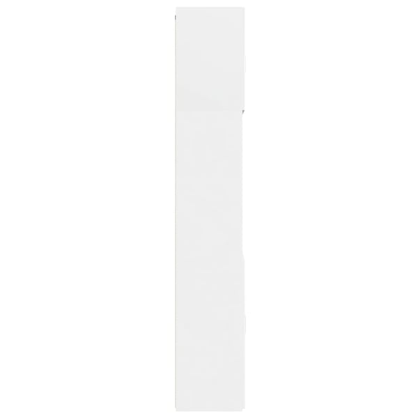 vidaXL Highboard hvit 80x42,5x249 cm konstruert tre