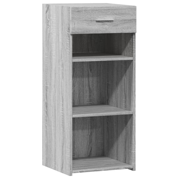 vidaXL skab 40x42,5x93 cm konstrueret træ grå sonoma-eg