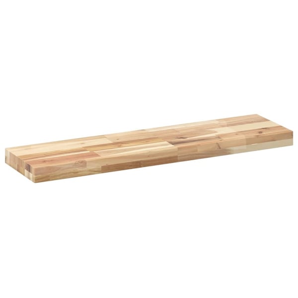 vidaXL Bordplate 80x20x4 cm rektangulær heltre akasie