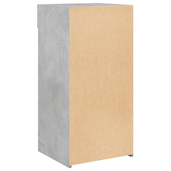 vidaXL Skjenk betonggrå 45x42,5x93 cm konstruert tre