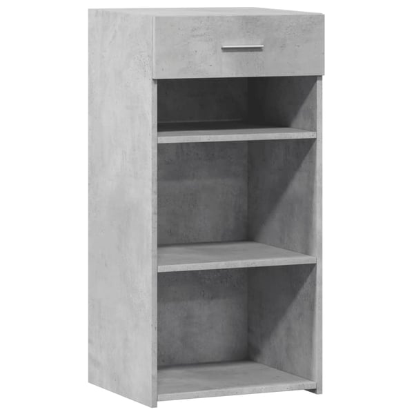 vidaXL Skjenk betonggrå 45x42,5x93 cm konstruert tre