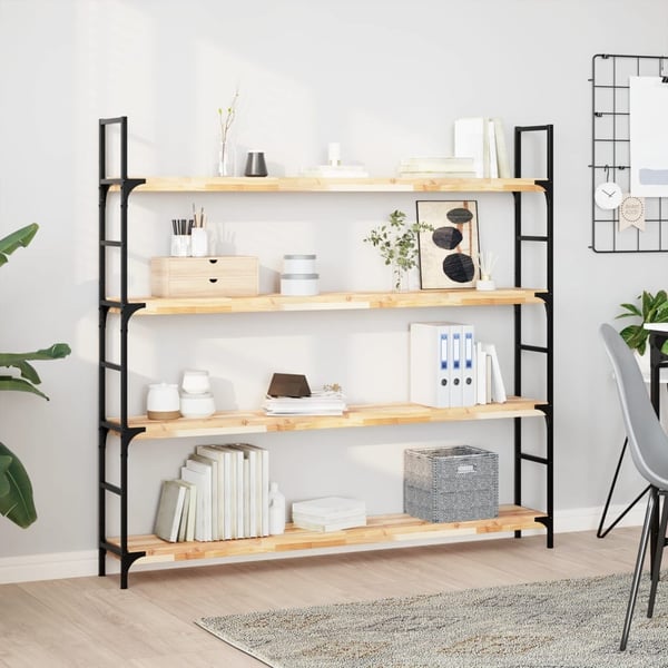vidaXL Bordplate 160x20x4 cm rektangulær heltre akasie