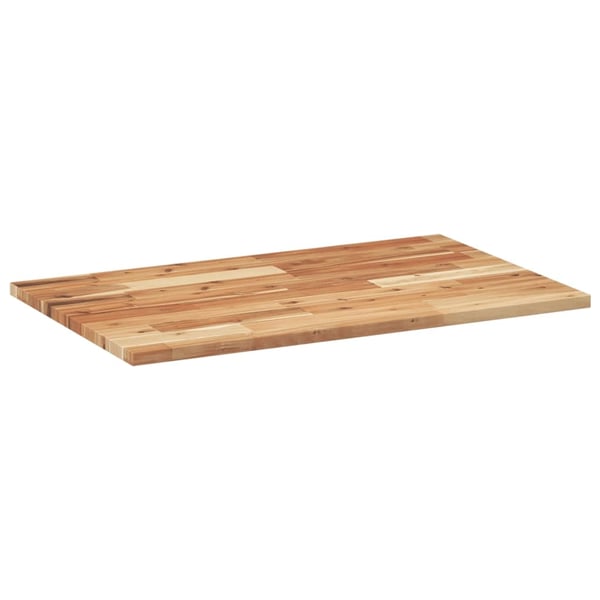 vidaXL Plate til baderomsskap med finish 60x50x2 cm heltre akasie