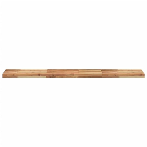 vidaXL Flytende hylle 160x30x4 cm oljebehandlet heltre akasie