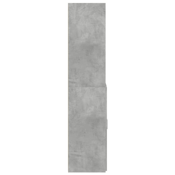 vidaXL Highboard betonggrå 80x42,5x185 cm konstruert tre