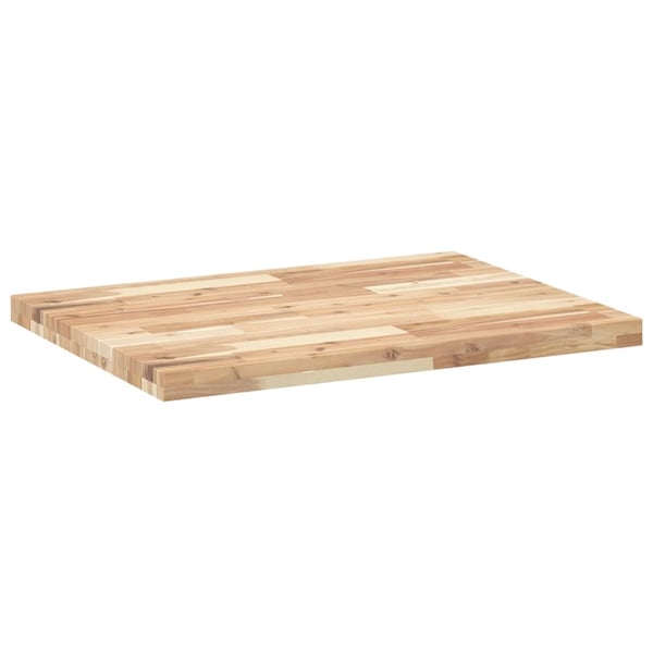 vidaXL Bordplate ubehandlet 100x60x4 cm heltre akasie