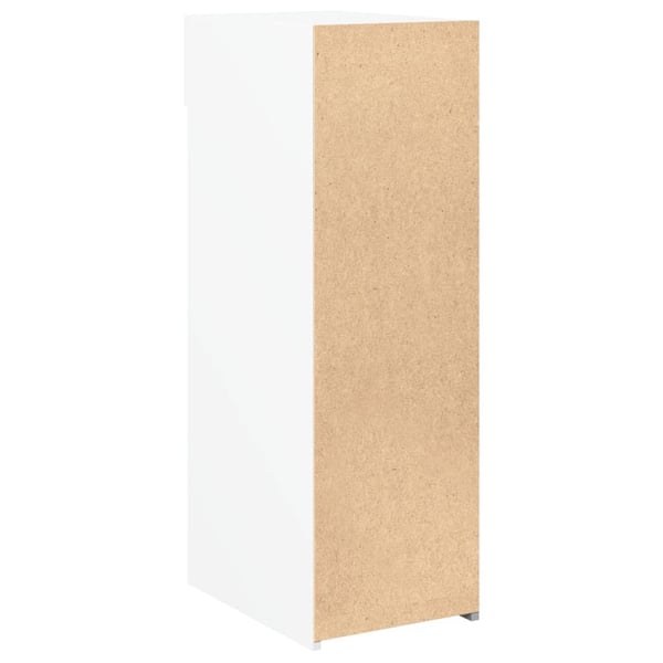 vidaXL Skjenk hvit 30x42,5x93 cm konstruert tre