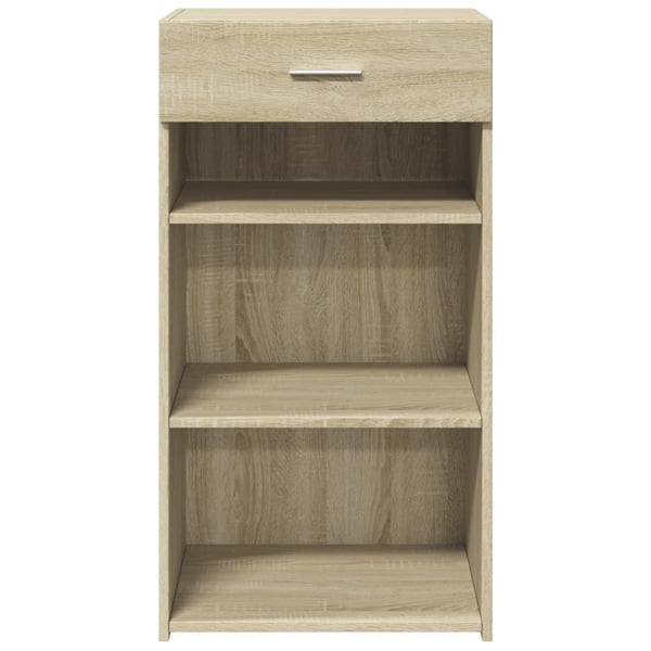 vidaXL Skjenk sonoma eik 50x42,5x93 cm konstruert tre