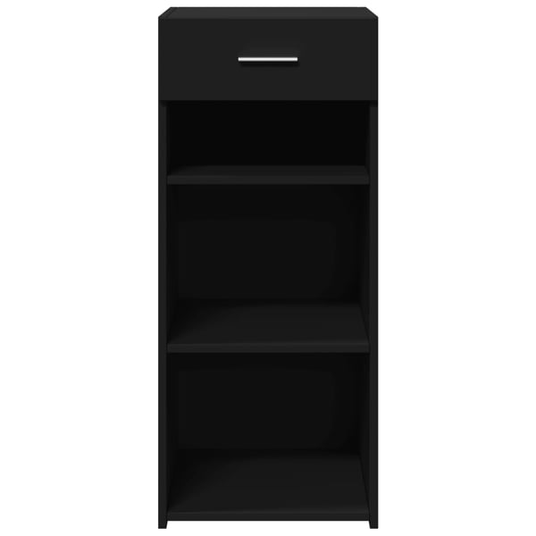 vidaXL Skjenk svart 40x42,5x93 cm konstruert tre