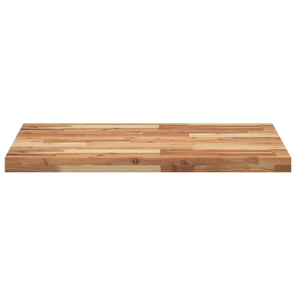 vidaXL Kylpyhuoneen pöytälevy 100x60x4 cm öljytty täysi akasiapuu