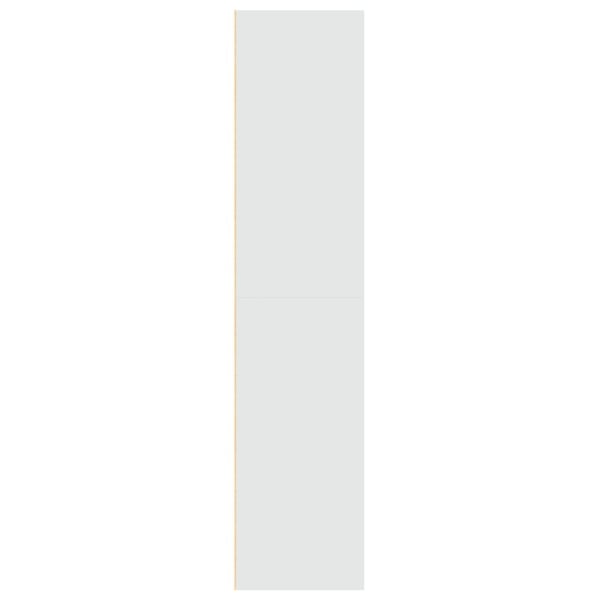 vidaXL reol 70x41x185 cm konstrueret træ hvid