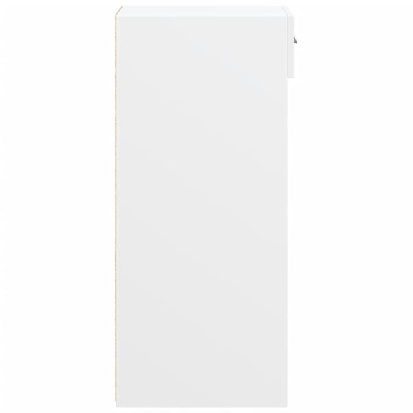 vidaXL Skjenk hvit 45x42,5x93 cm konstruert tre