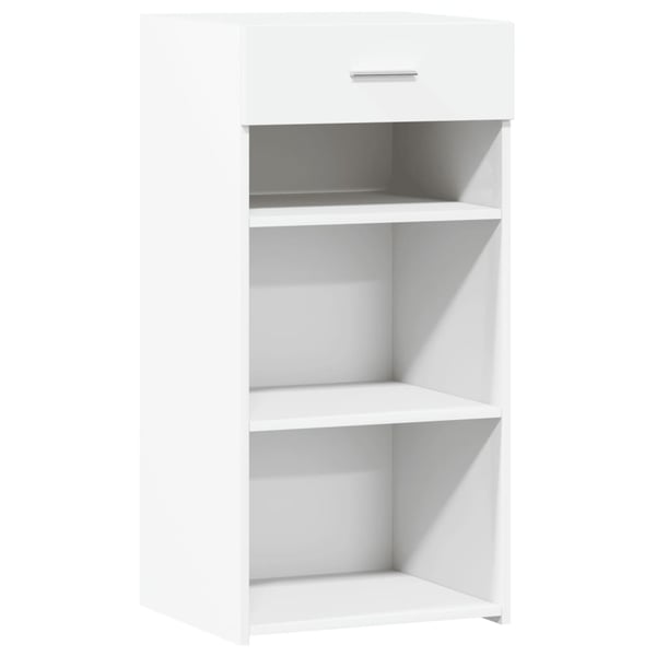 vidaXL Skjenk hvit 45x42,5x93 cm konstruert tre
