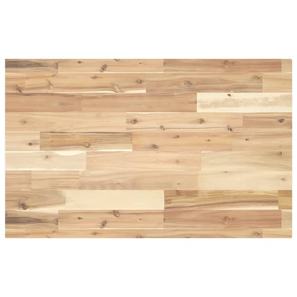 vidaXL skrivebordsplade 140x50x4 cm ubehandlet massivt akacietræ