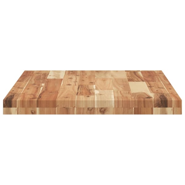 vidaXL Plate til baderomsskap med finish 60x50x4 cm heltre akasie
