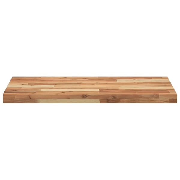 vidaXL Plate til baderomsskap med finish 140x50x4 cm heltre akasie